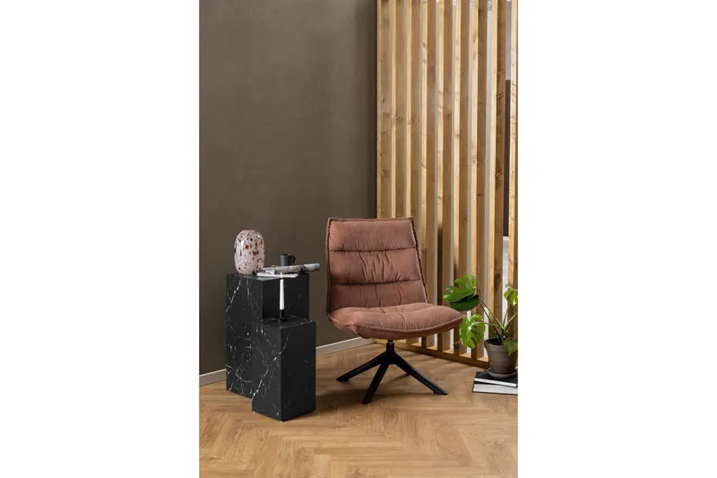 Fontde Loungefåtölj - Brun - Möbler - Stolar & fåtöljer - Fåtölj