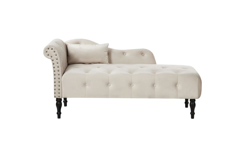 Frostorp Schäslong 152 cm - Beige/Svart - Möbler - Stolar & fåtöljer - Fåtölj - Schäslongfåtölj & divanfåtölj
