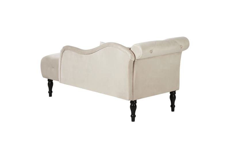Frostorp Schäslong 152 cm - Beige/Svart - Möbler - Stolar & fåtöljer - Fåtölj - Schäslongfåtölj & divanfåtölj