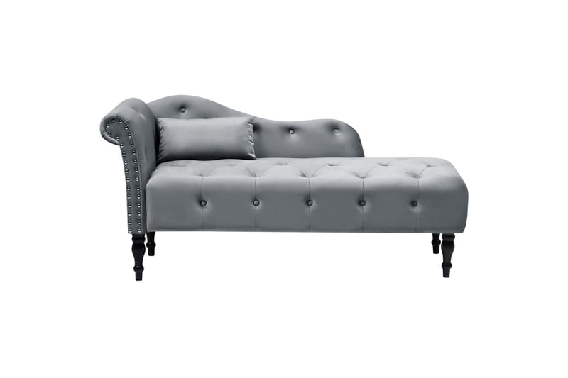 Frostorp Schäslong 152 cm - Svart/Grå - Möbler - Stolar & fåtöljer - Fåtölj - Schäslongfåtölj & divanfåtölj