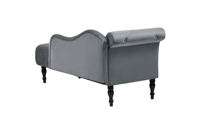 Frostorp Schäslong 152 cm - Svart/Grå - Möbler - Stolar & fåtöljer - Fåtölj - Schäslongfåtölj & divanfåtölj