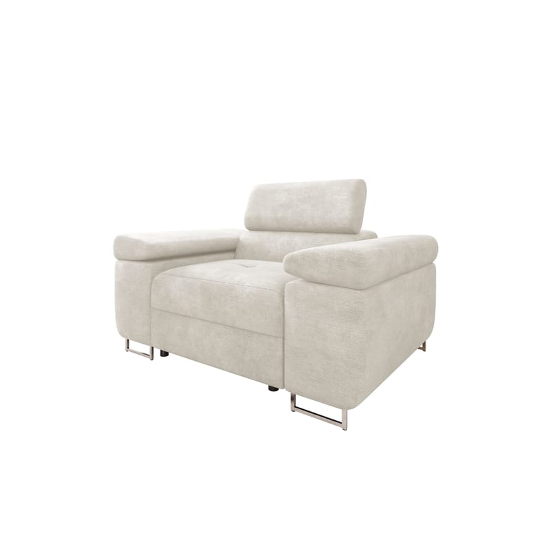 Gabina Modern Fåtölj i Tyg, Beige