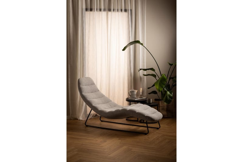Greenmont Schäslong 63 cm - Beige - Möbler - Stolar & fåtöljer - Fåtölj - Schäslongfåtölj & divanfåtölj