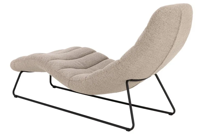 Greenmont Schäslong 63 cm - Beige - Möbler - Stolar & fåtöljer - Fåtölj - Schäslongfåtölj & divanfåtölj