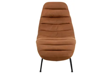 Greenmont Schäslong 63 cm - Brun - Möbler - Stolar & fåtöljer - Fåtölj - Skinnfåtölj & läderfåtölj