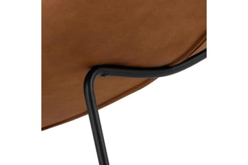 Greenmont Schäslong 63 cm - Brun - Möbler - Stolar & fåtöljer - Fåtölj - Skinnfåtölj & läderfåtölj