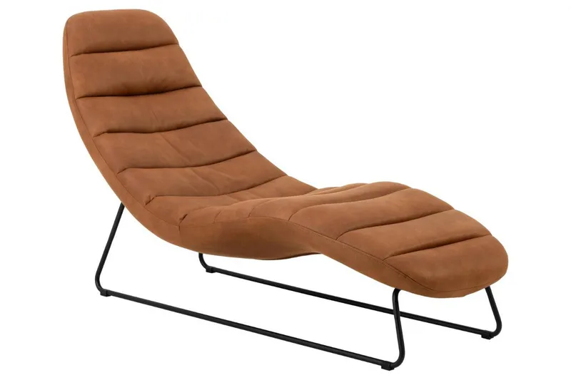 Greenmont Schäslong 63 cm - Brun - Möbler - Stolar & fåtöljer - Fåtölj - Schäslongfåtölj & divanfåtölj