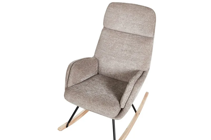 Gungstol Kvelia - Beige, brun, svart - Möbler - Stolar & fåtöljer - Fåtölj