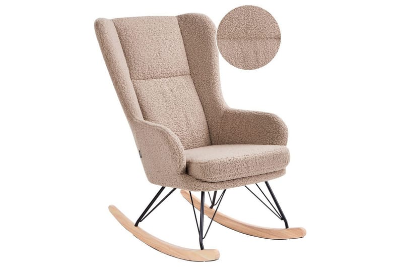 Gungstol Luoma - Beige, svart, brun - Möbler - Stolar & fåtöljer - Fåtölj