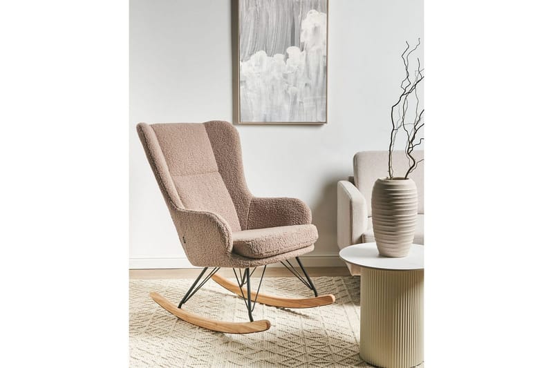 Gungstol Luoma - Beige, svart, brun - Möbler - Stolar & fåtöljer - Fåtölj