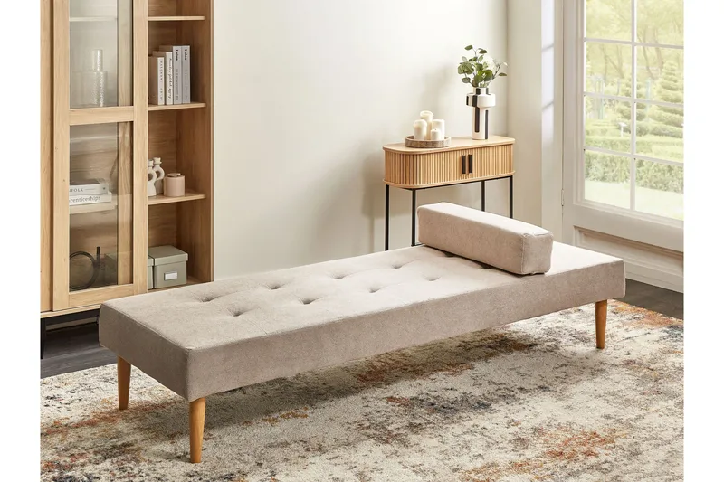 Hagaro Schäslong 74 cm - Beige - Möbler - Soffa - Dagbäddar