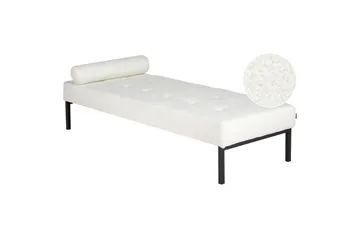 Hagerso Schäslong 178 cm - Svart/Vit - Möbler - Soffa - Dagbäddar