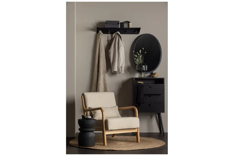 Highly Fåtölj i Tyg - Beige - Möbler - Stolar & fåtöljer - Fåtölj