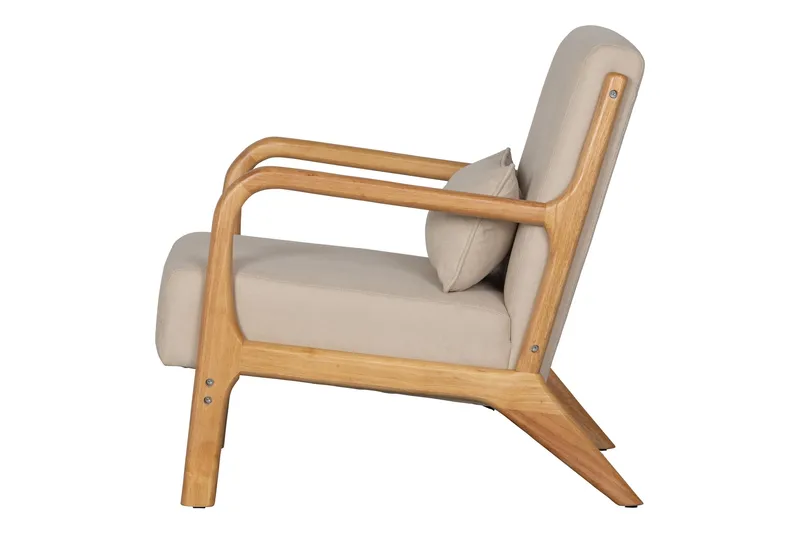 Highly Fåtölj i Tyg - Beige - Möbler - Stolar & fåtöljer - Fåtölj