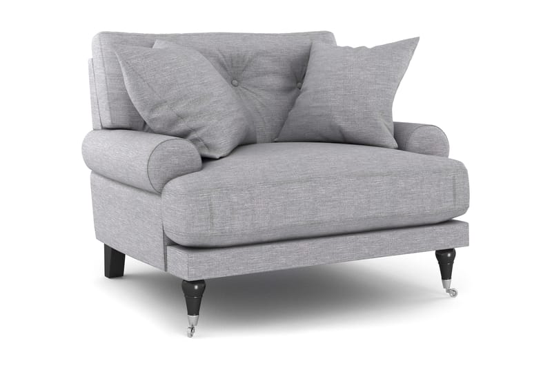 Andrew Fåtölj - Ljusgrå/Krom - Möbler - Stolar & fåtöljer - Fåtölj - Howard fåtölj