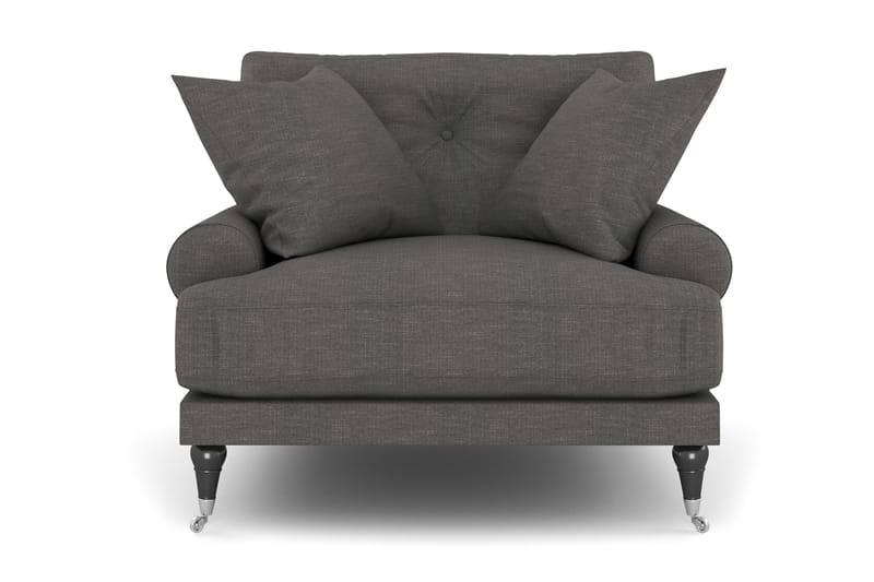 Andrew Fåtölj - Mörkgrå/Krom - Möbler - Stolar & fåtöljer - Fåtölj - Howard fåtölj