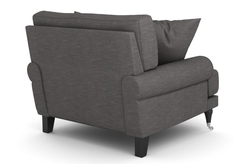 Andrew Fåtölj - Mörkgrå/Krom - Möbler - Stolar & fåtöljer - Fåtölj - Howard fåtölj