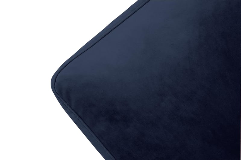 Andrew Fåtölj med Fotpall Sammet - Midnattsblå/Krom - Möbler - Stolar & fåtöljer - Fåtölj - Howard fåtölj