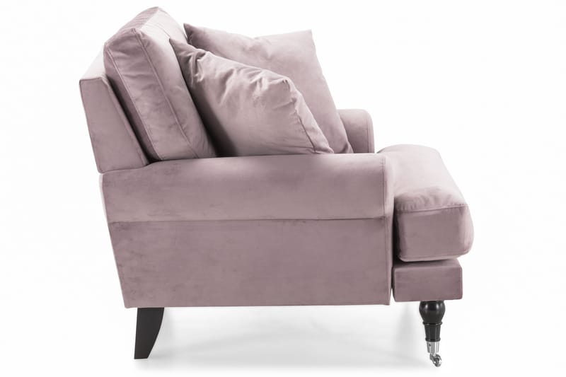 Andrew Sammetsfåtölj - Lila/Krom - Möbler - Stolar & fåtöljer - Fåtölj - Howard fåtölj
