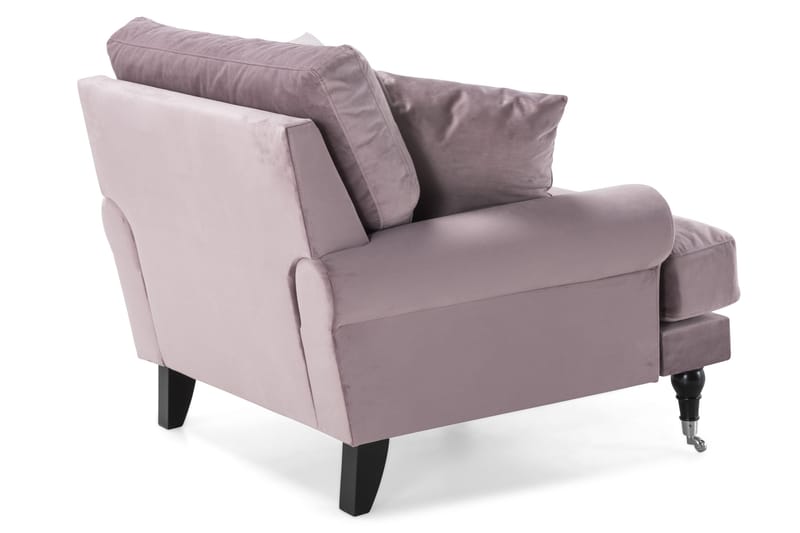 Andrew Sammetsfåtölj - Lila/Krom - Möbler - Stolar & fåtöljer - Fåtölj - Howard fåtölj