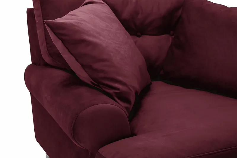 Andrew Sammetsfåtölj - Lila/Mässing - Möbler - Stolar & fåtöljer - Fåtölj - Howard fåtölj