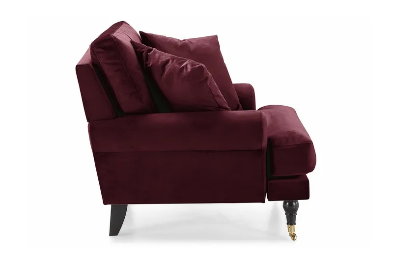 Andrew Sammetsfåtölj - Lila/Mässing - Möbler - Stolar & fåtöljer - Fåtölj - Howard fåtölj