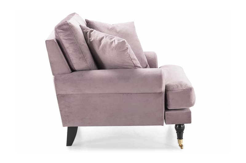 Andrew Sammetsfåtölj - Lila/Mässing - Möbler - Stolar & fåtöljer - Fåtölj - Howard fåtölj