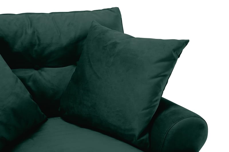 Andrew Sammetsfåtölj - Mörkgrön/Mässing - Möbler - Stolar & fåtöljer - Fåtölj - Howard fåtölj