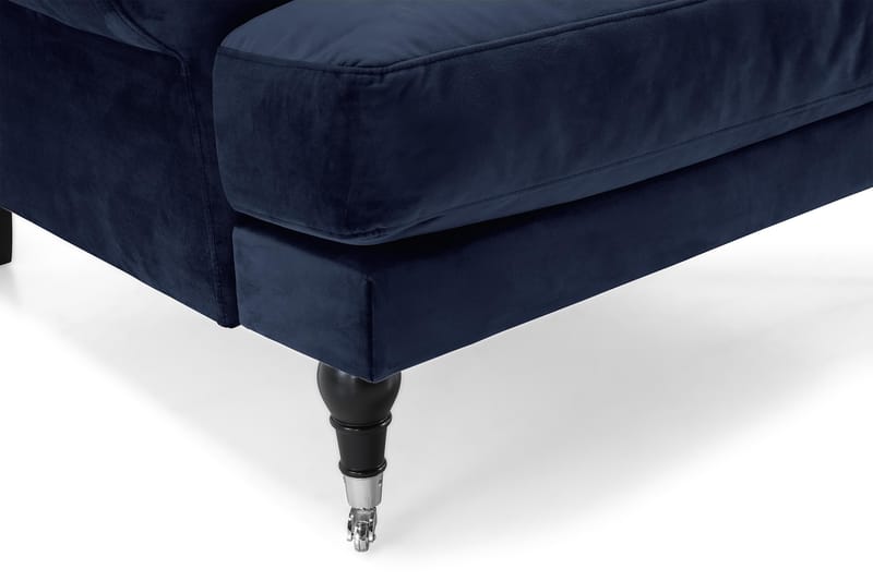 Andrew Sammetsfåtölj - Midnattsblå/Krom - Möbler - Stolar & fåtöljer - Fåtölj - Howard fåtölj