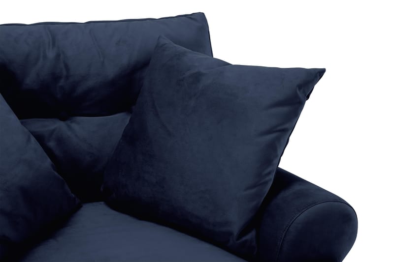 Andrew Sammetsfåtölj - Midnattsblå/Mässing - Möbler - Stolar & fåtöljer - Fåtölj - Howard fåtölj