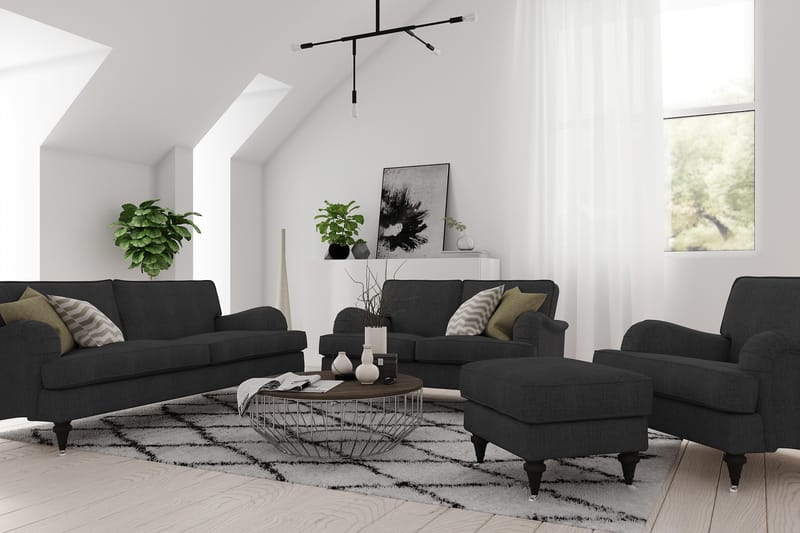 Howard Classic Fåtölj - Antracit - Möbler - Stolar & fåtöljer - Fåtölj - Howard fåtölj