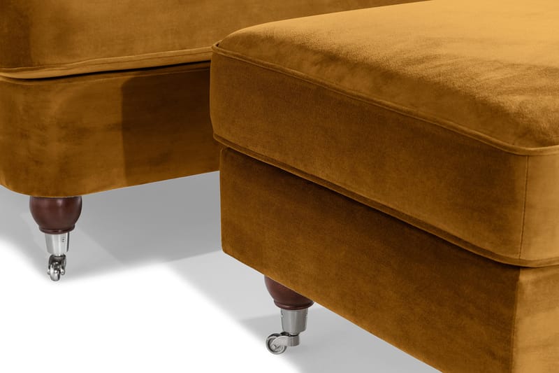 Howard Riviera Fåtölj med Fotpall - Amber - Möbler - Stolar & fåtöljer - Fåtölj - Howard fåtölj