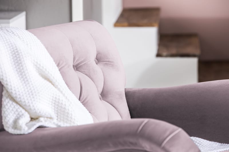 Howard Riviera Fåtölj med Fotpall - Lila - Möbler - Stolar & fåtöljer - Fåtölj - Howard fåtölj