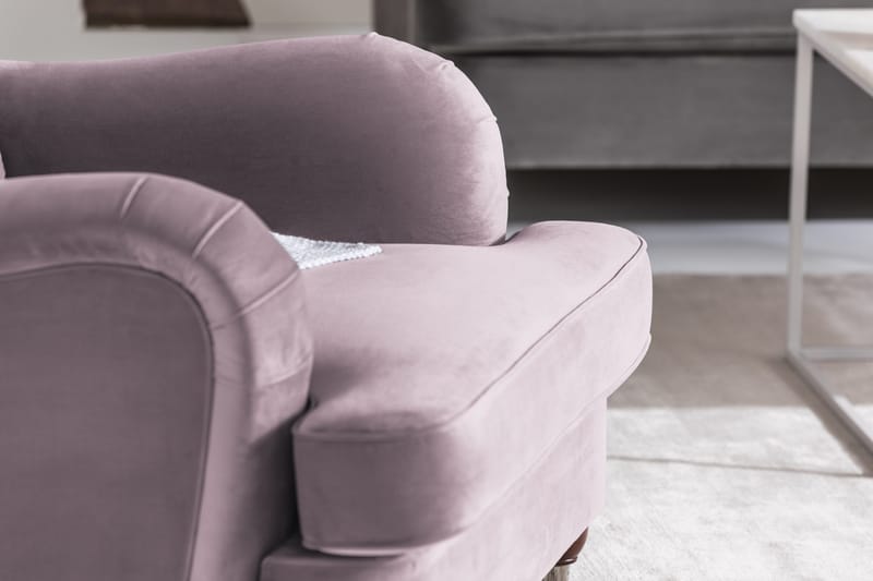 Howard Riviera Fåtölj med Fotpall - Lila - Möbler - Stolar & fåtöljer - Fåtölj - Howard fåtölj