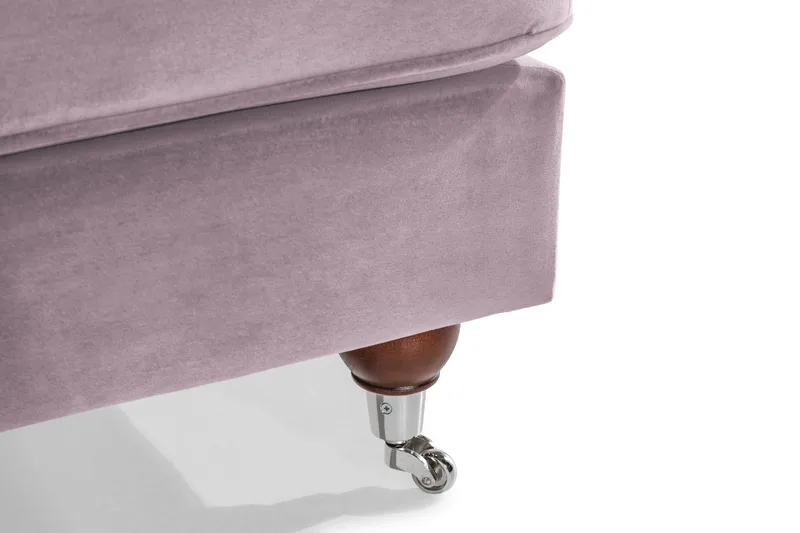 Howard Riviera Fåtölj med Fotpall - Lila - Möbler - Stolar & fåtöljer - Fåtölj - Howard fåtölj