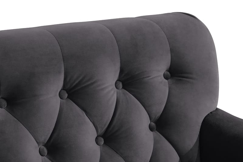 Howard Riviera Fåtölj med Fotpall - Mörkgrå - Möbler - Stolar & fåtöljer - Fåtölj - Howard fåtölj