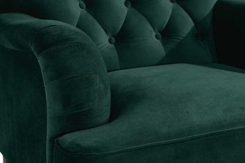 Howard Riviera Fåtölj med Fotpall - Mörkgrön - Möbler - Stolar & fåtöljer - Fåtölj - Howard fåtölj