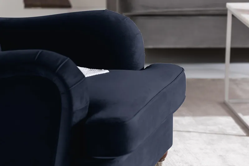 Howard Riviera Fåtölj med Fotpall - Midnattsblå - Möbler - Stolar & fåtöljer - Fåtölj - Howard fåtölj