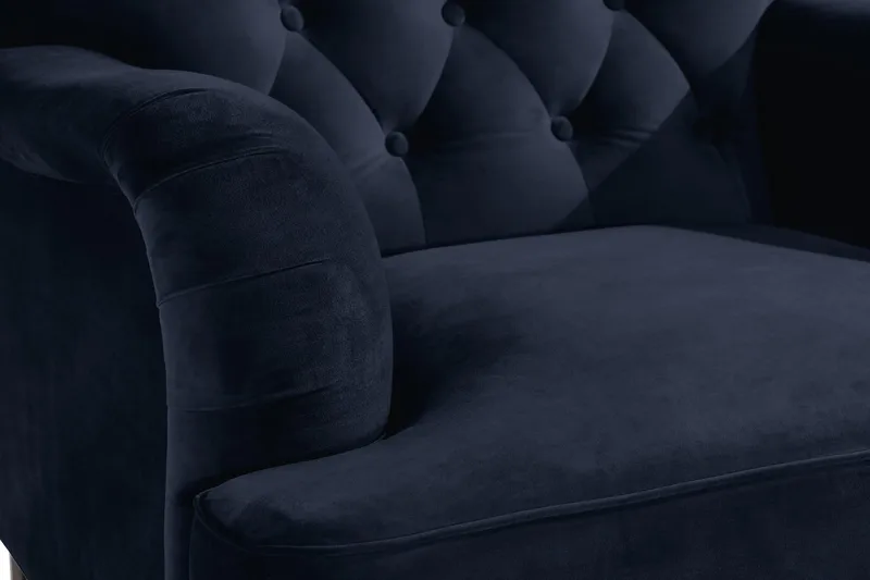 Howard Riviera Fåtölj med Fotpall - Midnattsblå - Möbler - Stolar & fåtöljer - Fåtölj - Howard fåtölj