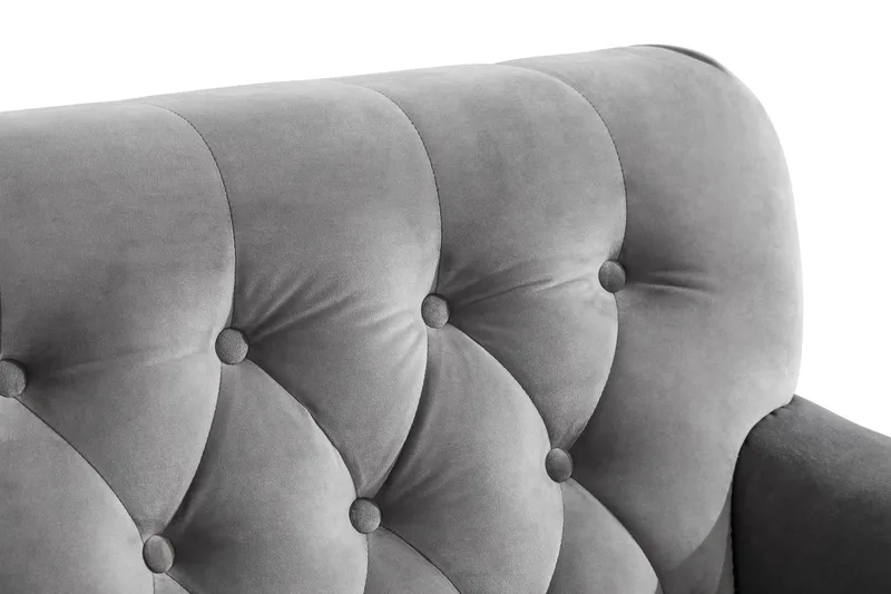 Howard Riviera Fåtölj med Fotpall - Silvergrå - Möbler - Stolar & fåtöljer - Fåtölj - Howard fåtölj