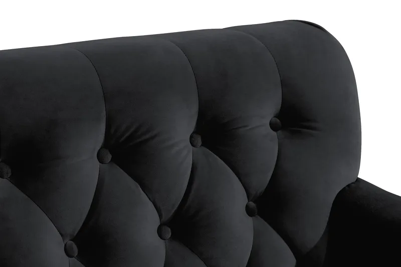 Howard Riviera Fåtölj med Fotpall - Svart - Möbler - Stolar & fåtöljer - Fåtölj - Howard fåtölj