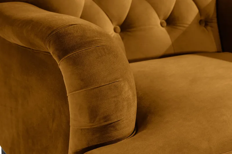 Howard Riviera Sammetsfåtölj - Amber - Möbler - Stolar & fåtöljer - Fåtölj - Howard fåtölj