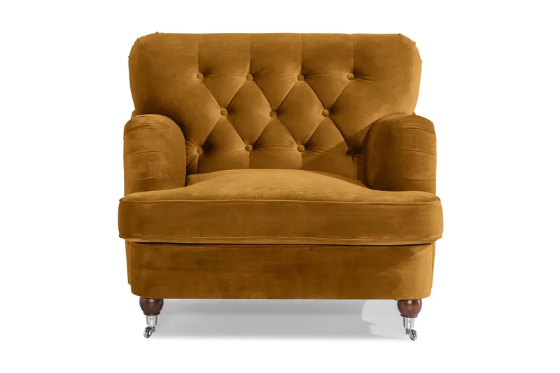 Howard Riviera Sammetsfåtölj - Amber - Möbler - Stolar & fåtöljer - Fåtölj - Howard fåtölj