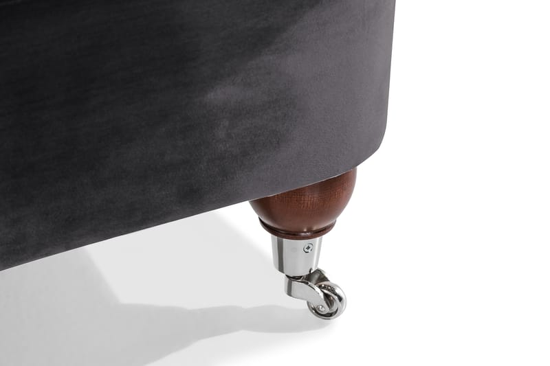 Howard Riviera Sammetsfåtölj - Mörkgrå - Möbler - Stolar & fåtöljer - Fåtölj - Howard fåtölj