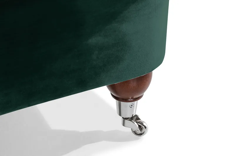 Howard Riviera Sammetsfåtölj - Mörkgrön - Möbler - Stolar & fåtöljer - Fåtölj - Howard fåtölj