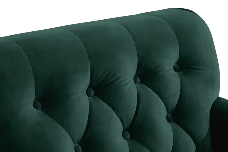 Howard Riviera Sammetsfåtölj - Mörkgrön - Möbler - Stolar & fåtöljer - Fåtölj - Howard fåtölj