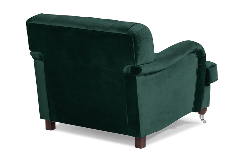 Howard Riviera Sammetsfåtölj - Mörkgrön - Möbler - Stolar & fåtöljer - Fåtölj - Howard fåtölj