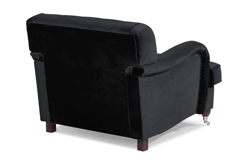 Howard Riviera Sammetsfåtölj - Svart - Möbler - Stolar & fåtöljer - Fåtölj - Howard fåtölj