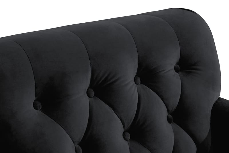 Howard Riviera Sammetsfåtölj - Svart - Möbler - Stolar & fåtöljer - Fåtölj - Howard fåtölj