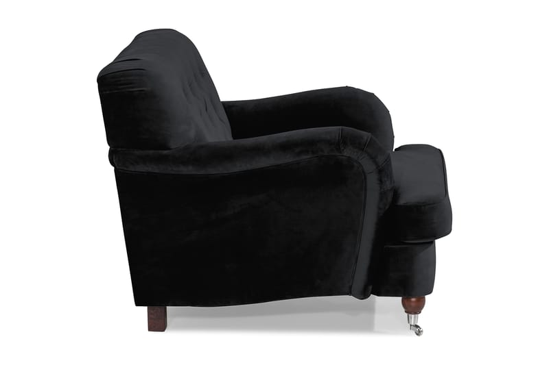 Howard Riviera Sammetsfåtölj - Svart - Möbler - Stolar & fåtöljer - Fåtölj - Howard fåtölj